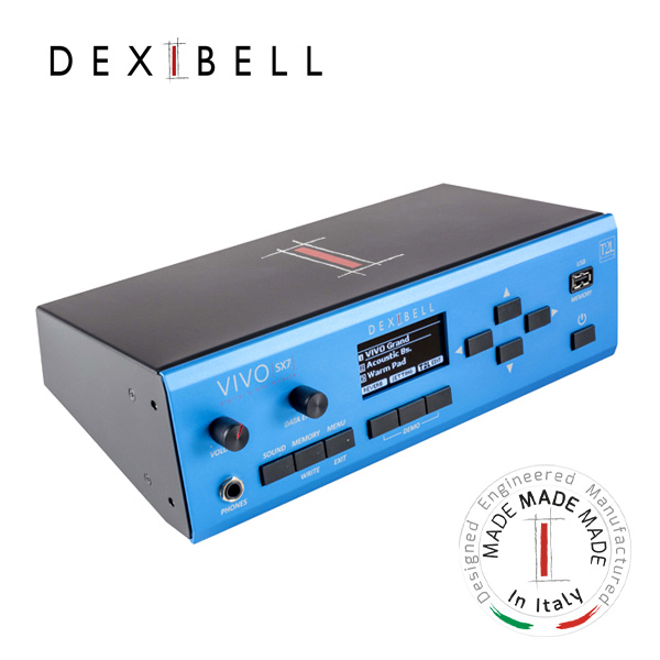 DEXIBELL VIVO SX7 신개념 사운드 모듈 - Made in Italy