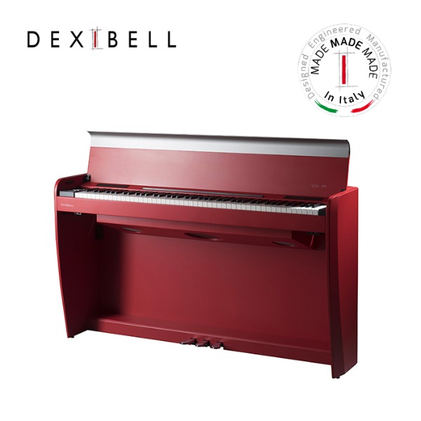 [DEXIBELL] VIVO H7 88건반 디지털 피아노 레드무광 - Made in Italy