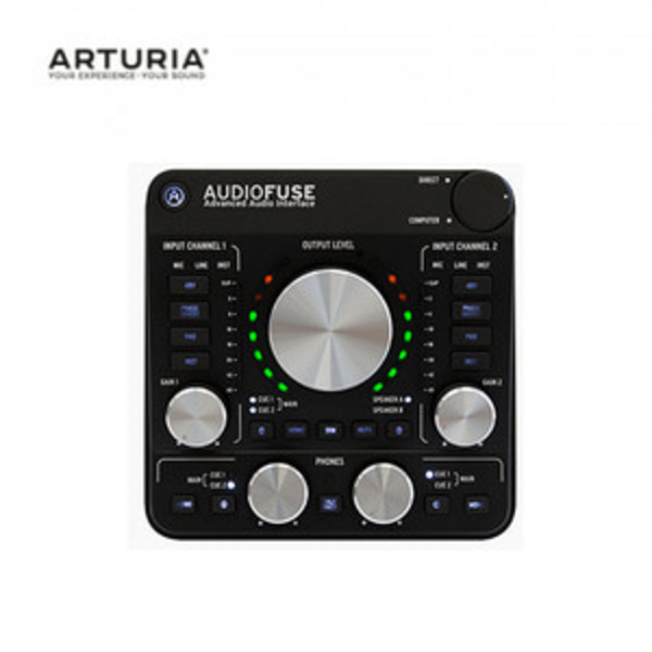 아투리아 오디오퓨즈 AudioFuse 오디오 인터페이스 - 딥블랙