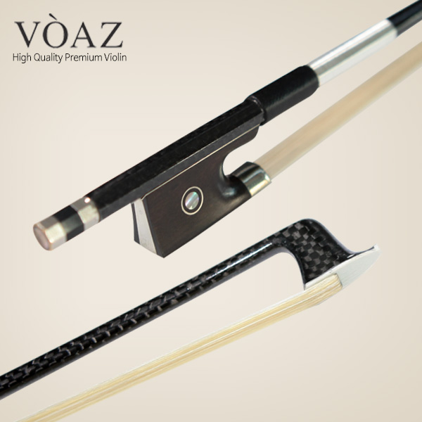 보아즈 카본우드 바이올린 활 VOAZ CVB25 내구성 좋은 카본 스틱
