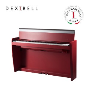 [DEXIBELL] VIVO H7 88건반 디지털 피아노 레드무광 - Made in Italy